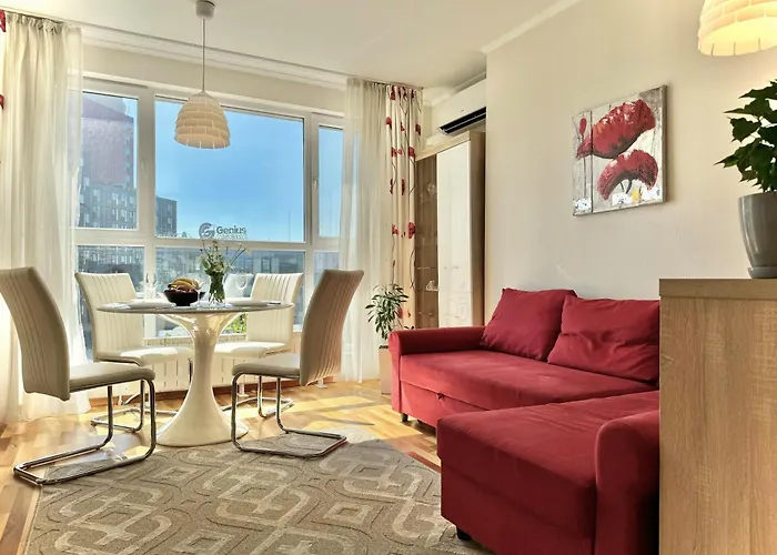דירה Sunny & Comfort Next To Tech Park For 4 Guests *